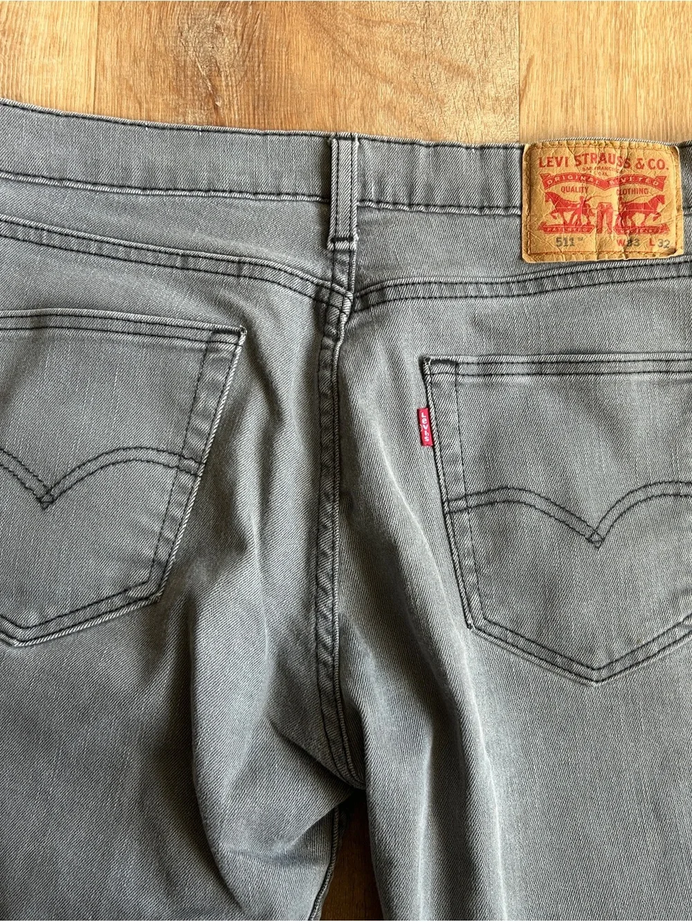 Levi's 511 Men's Slim Jeans in Gray
